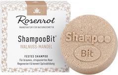 Actual product image Rosenrot Festes Sham. Walnuss-Mandel (Solid shampoo, 55 g)