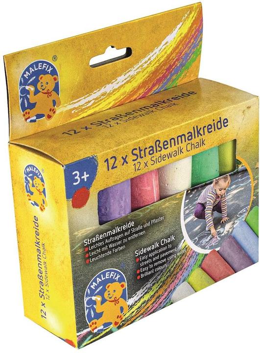 Malefix 12 Road chalks (12x)