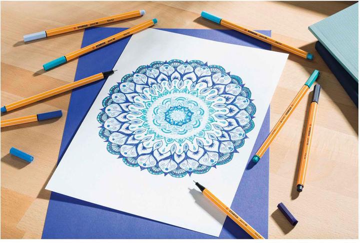 Produktbild STABILO point 88 Fineliner (Mehrfarbig, 10 x)