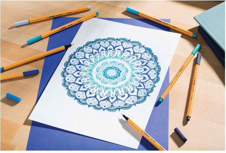 Produktbild STABILO point 88 Fineliner (Mehrfarbig, 10 x)