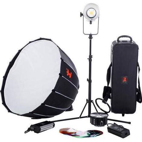 Falcon Eyes Bi-Color LED Lampe Set Dimmbar BL-30TD-K1, Dauerlicht, Schwarz