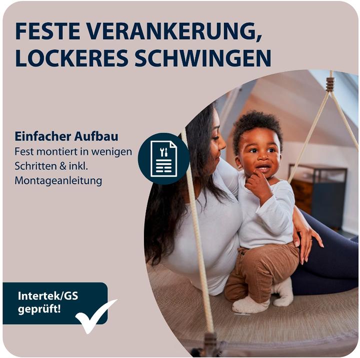 Productafbeelding Hudora Nest Swing Lounge 90cm, Zand