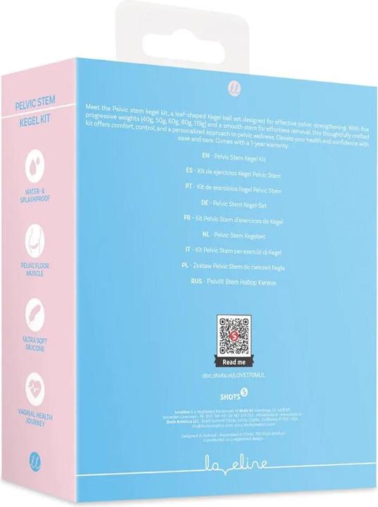 Immagine prodotto Loveline Pelvic Stem Kegel Kit - Multicolor (40 g, 50 g, 60 g, 80 G)