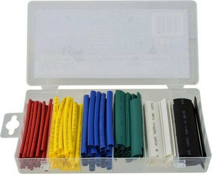 Immagine prodotto GEKO Set di tubi termorestringenti 128 pezzi (128x)