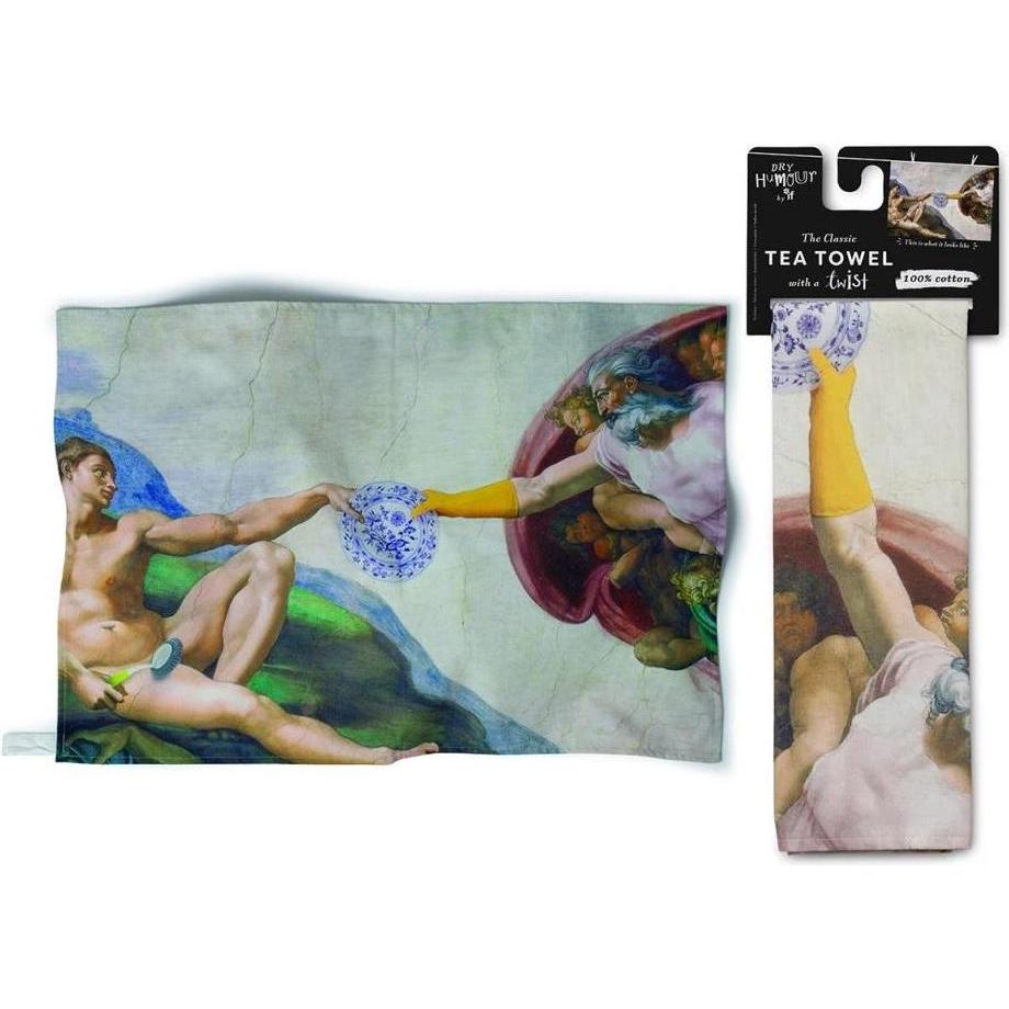 IF, Strofinaccio, Geschirrtücher The Creation of Bubble Küchentuch