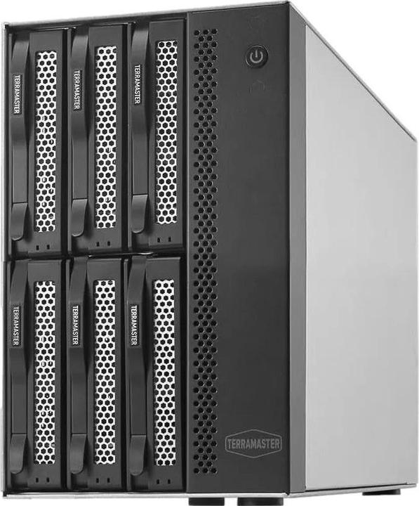 Actual product image Terramaster NAS 6-BAY 2x 2.5GbE T6-423 Intel Celeron N5095/5105 2.0GHz