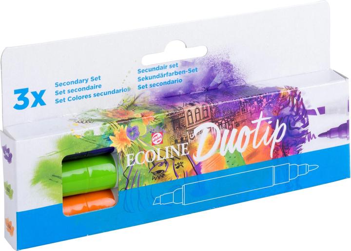 Produktbild Talens ECOLINE DUOTIP - Farbstifte Set (3x)