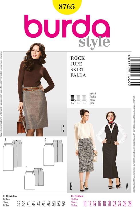 Produktbild Schnittmuster Rock