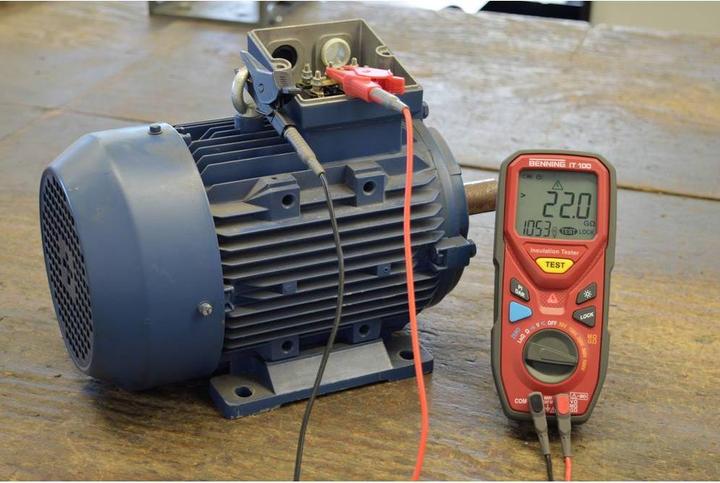 Actual product image Benning IT 100 Insulation tester 50 V, 100 V, 250 V, 500 V, 1000 V 20 G? (CAT IV 600V)