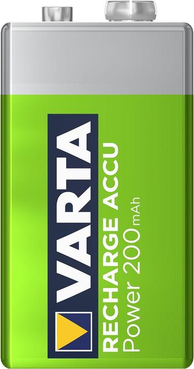 Actual product image Varta Recharge Accu Power (1 pcs., 9V Block, 200 mAh)