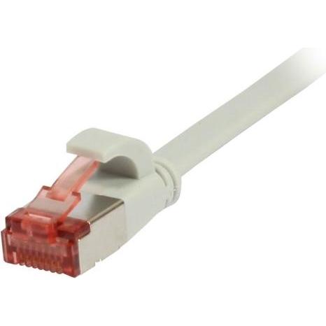 Synergy 21 Patchkabel RJ45, CAT6 250Mhz, 5m grau, FTP(U/FTP), TPE(Superflex), Flach (U/FTP, CAT6, 5 m), Netzwerkkabel