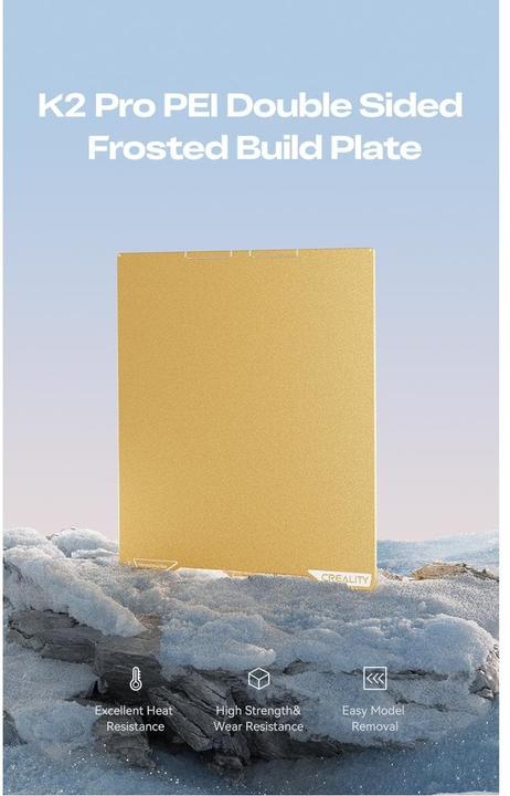 Produktbild Creality K2 Pro PEI mattierte Bauplatte (Ersatzteile)