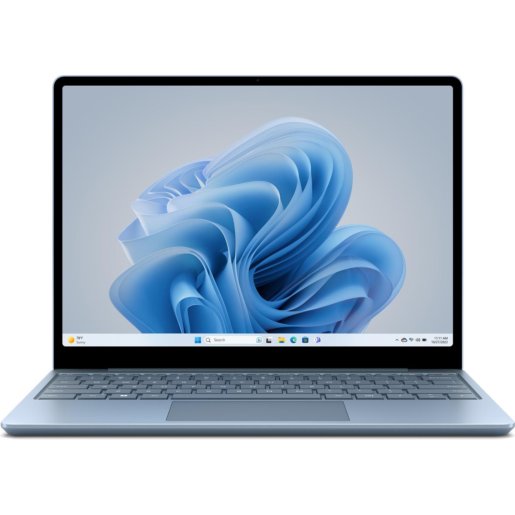 Microsoft Surface Laptop Go 3 (12.45", Intel Core i5-1235U, 16 GB, 256 GB, DE), Notebook, Blau
