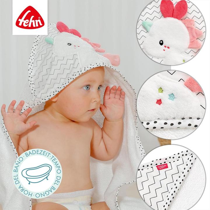 Immagine prodotto Fehn Asciugamano da bagno con cappuccio Unicorno