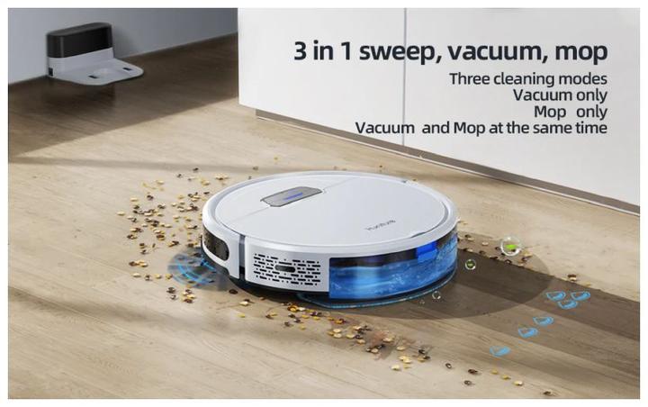 Actual product image Honiture G20 Robot Vacuum Cleaner (4500 Pa, Wiping cloth)