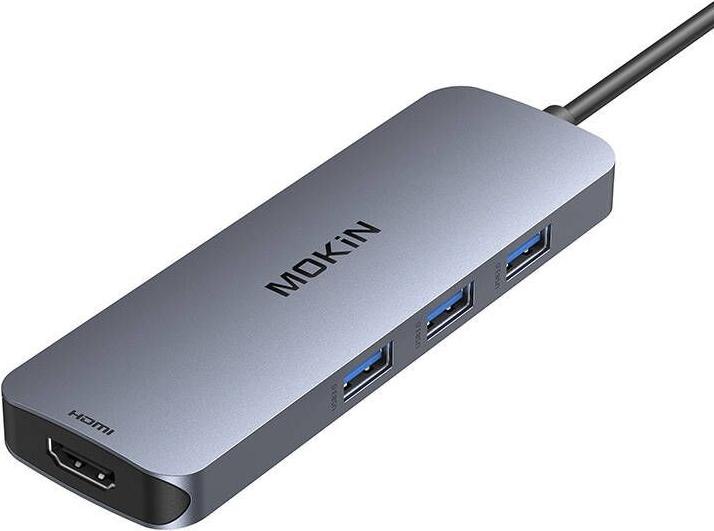 Actual product image Mokin MOUC0409 (USB-C, 8 ports)