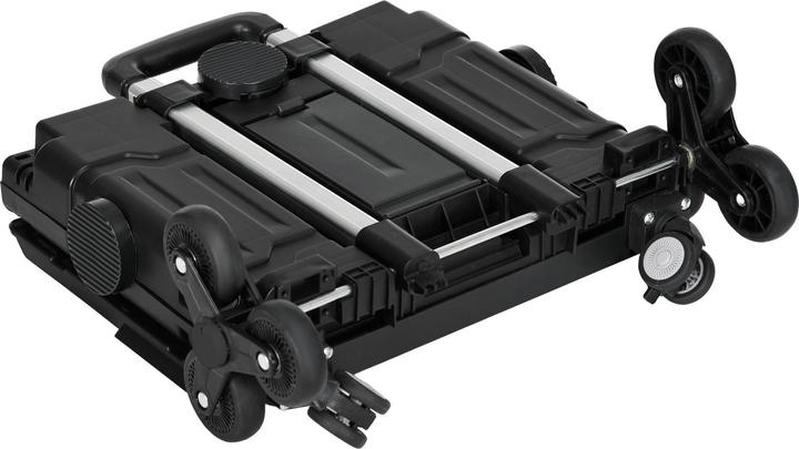 Produktbild Homcom Einkaufswagen Kunststoff, Aluminiumlegierung Schwarz