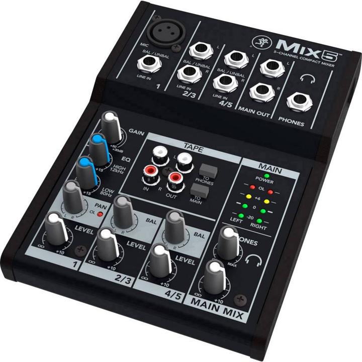 Produktbild Mackie Mix5 (Studio- und Livemixer)
