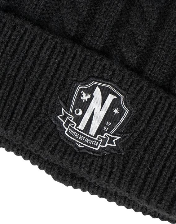 Actual product image Cerdá Wednesday Beanie & Gloves Set Nervermore (One size)