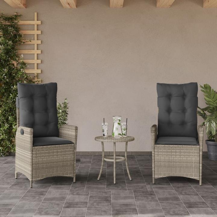 Produktbild vidaXL Gartensessel verstellbar