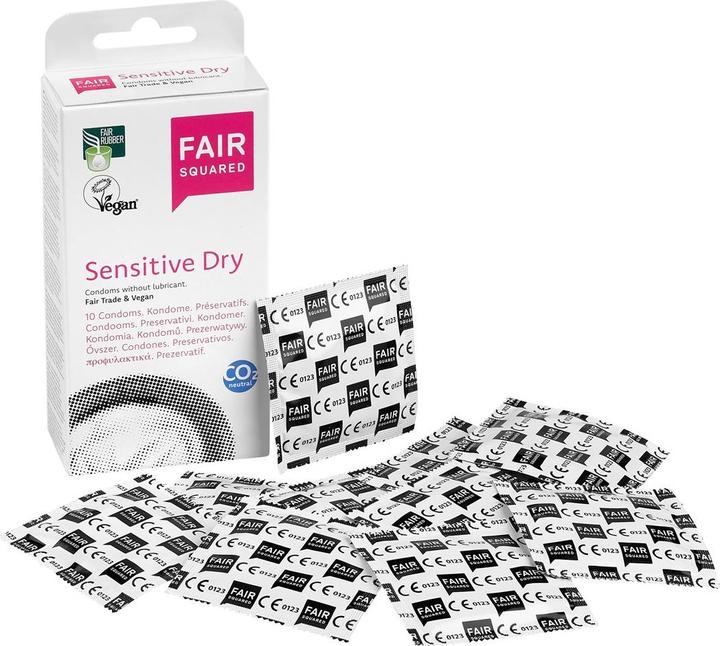 Actual product image Fair Squared Sensitive Dry (10 pcs.)