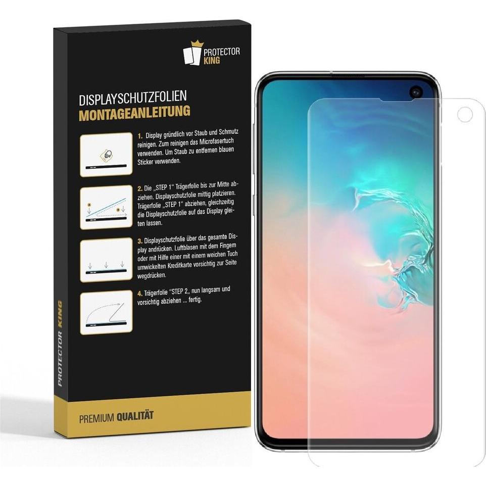 Thumbnail - Protectorking 4x Premium Displayschutzfolie 3D KLAR (4 Stück, Samsung Galaxy S10e), Smartphone Schutzfolie