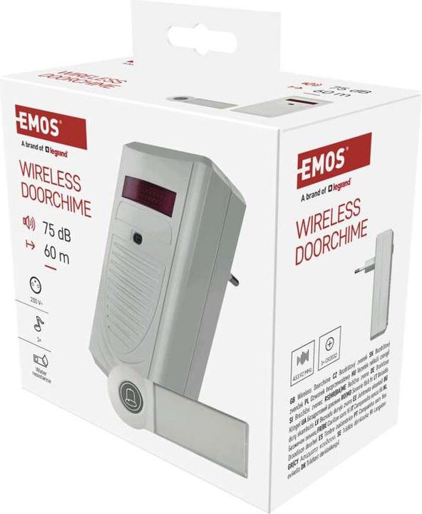 Produktbild Emos Drahtlose Türklingel 98080S