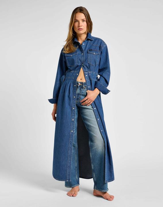Immagine prodotto Lee Abito in denim Abito occidentale con cintura (M)