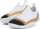 Actual product image Bobux Lo Dimension wht w/gold (20)