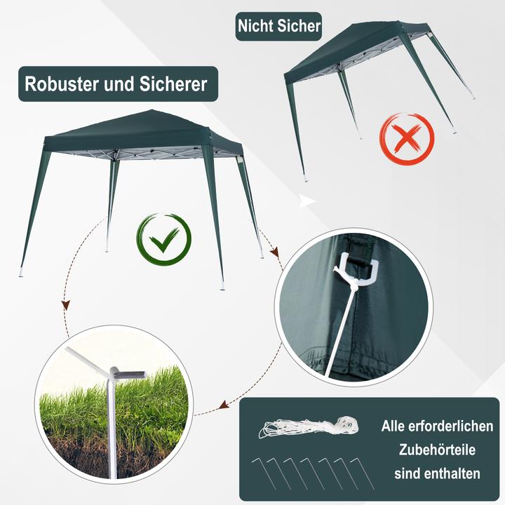 Actual product image Outsunny Folding pavilion including carrying bag (300 cm, 300 cm)