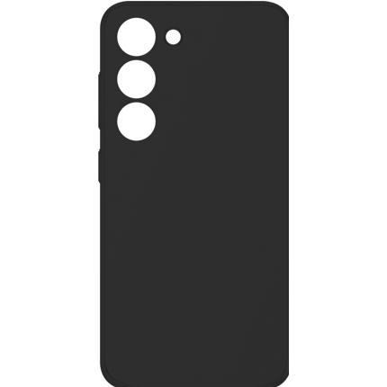 MTM Cover in silicone TPU per Samsung S916 Galaxy S23 Plus Nero (Samsung Galaxy S23+), Cover smartphone, Nero