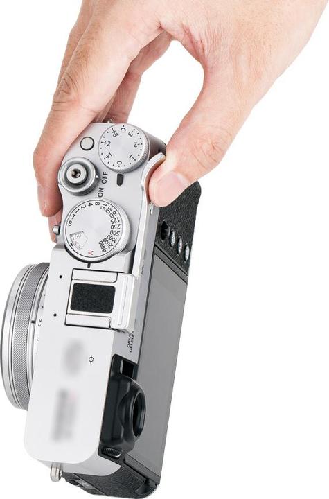 Image du produit JJC TA X100V Thumbs Up Grip Zilver voor Fuji X 100V / X 100F / X E3 (Poignée)