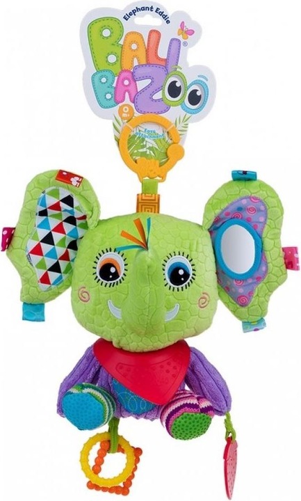 Actual product image Bali Bazoo doudou, anneau en C, hochet