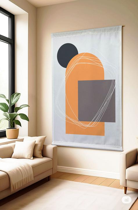 Actual product image Wallxpert Polybaby 15 Decorative Polyester Painting