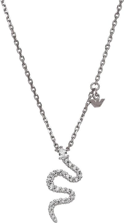 Emporio Armani Sentimental Halskette (Sterling Silber, 35 cm)