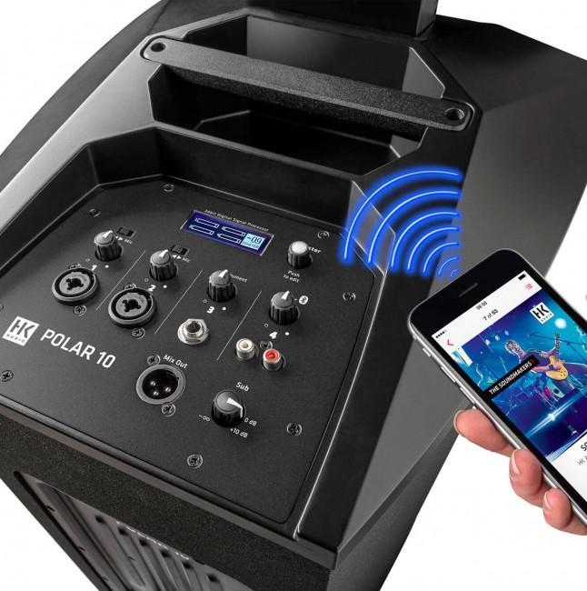 Immagine prodotto Audio Polar 10, un sistema PA portatile line array (Attivo, 1x 2000 W)