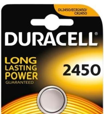 Actual product image Duracell Electronics 2450 (1 pcs., CR2450, 485 mAh)