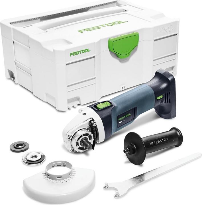 Actual product image Festool AGC 18-125 Li EB-Basic haakse accu slijper (body) 18V Li-ion, 125mm (125 mm)