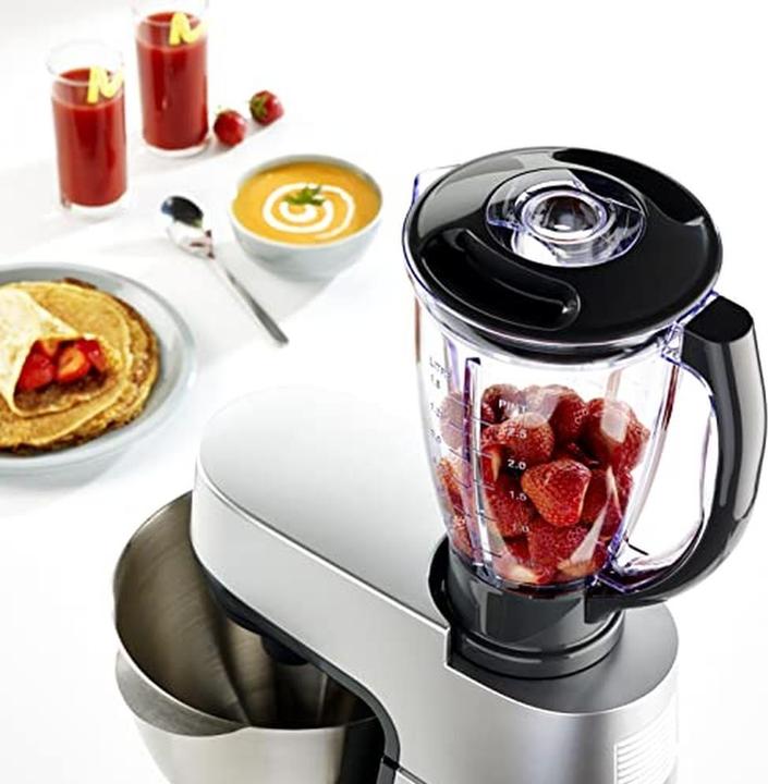 Produktbild Moulinex Masterchef Gourmet Stand Mixer 4,6l silver (1100 W)