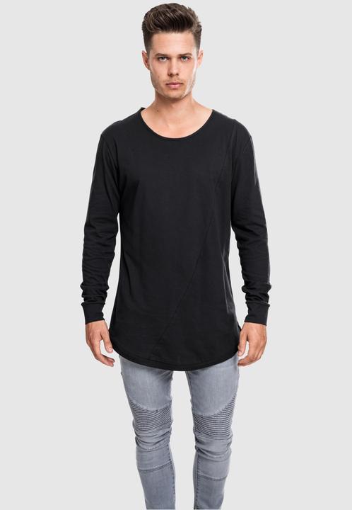 Immagine prodotto Urban Classics Tee L/S di moda a forma di lungo (S)