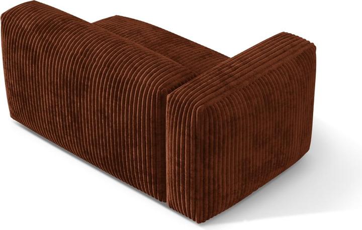 Image du produit Micadoni Chauffeuse Gauche, "Martina", 1 Place, 160x106x75 Fabriqué en Europe (Canapé modulaire, 1 place)