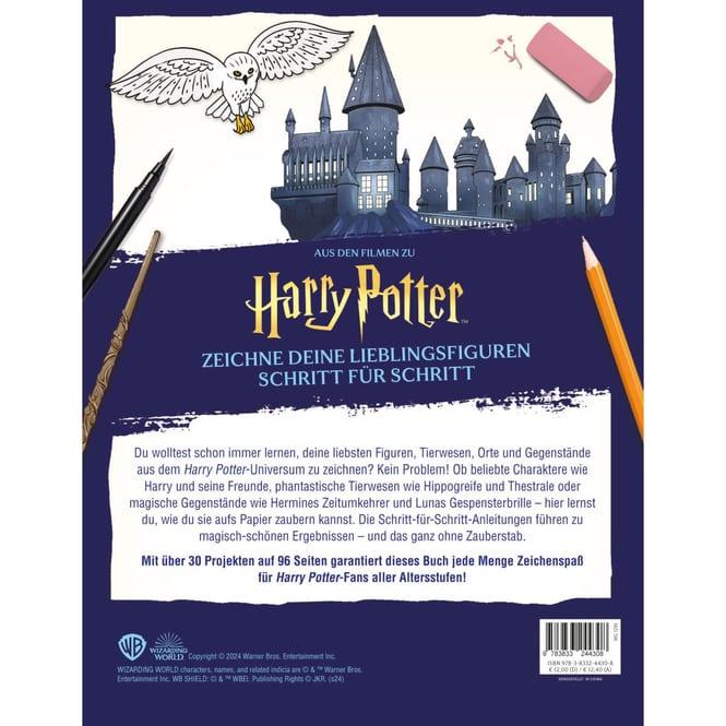 Actual product image Panini Harry Potter Draw your favourite characters step by step