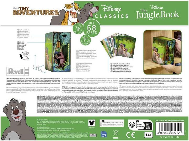Immagine prodotto Revell Disney The Jungle Book: Tiny Adventures (68 pezzi)