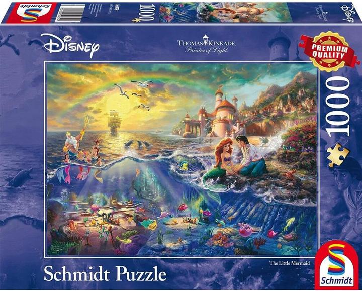 Schmidt Spiele Kleine Meerjungfrau Arielle (1000 Teile)