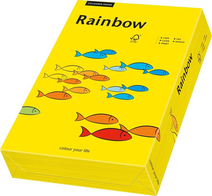 Produktbild Papyrus Rainbow Papier Gelb A3 (160 g/m², 250 x, A3)