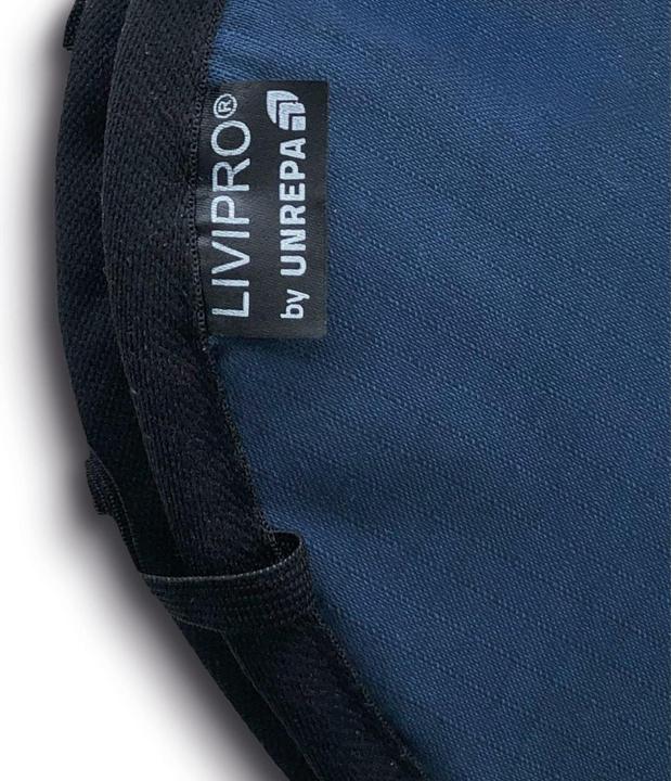 Actual product image Unrepa Community fabric mask LIVIPRO Evolution size L, blue (Protection class II, 1 x)