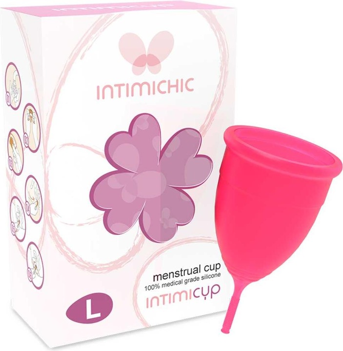 Actual product image Intimichic Copa Menstrual Silicona Medica L (L)