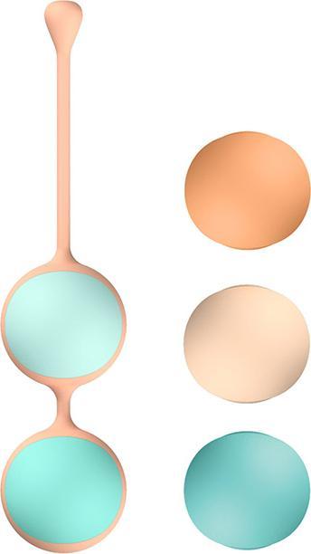 Produktbild Liebe Kewos» Peach/Mint, Kegel Workout System, Kugelset aus vier Liebeskugeln
