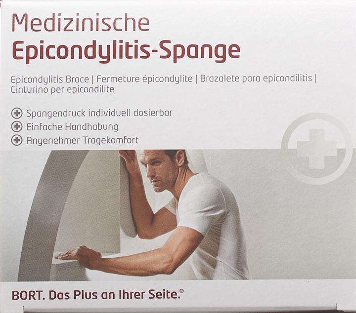 Produktbild Bort Medical Epicondylitis Spange Grösse 2 grau (2)