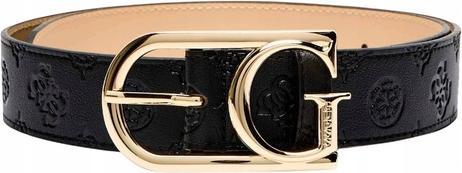 Actual product image Guess Zarela Adj Pant Belt Schwarzer Damengürtel